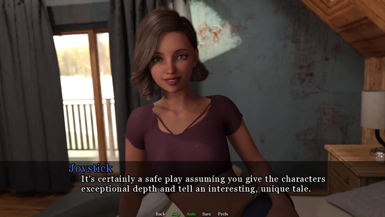 Joystick Cinema: 10# - a Petal Among Thorns - Visual Novel