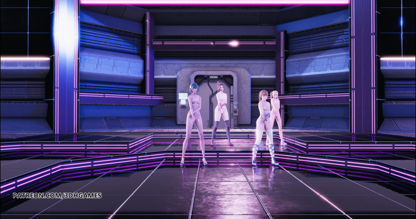 3D-Hentai Games: Striptease de glide Marie Rose Mai Shiranui Tamaki Kasumi doa...