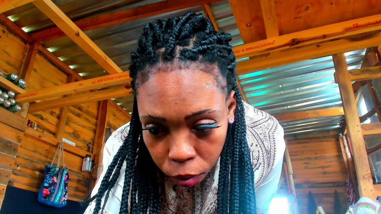 AnalEbony: Naughty Queen lagi asik main peran