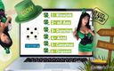 Emanuelly Raquel: Dice Game Anal Sex and Teasing St Patrick&amp;#039;s Day