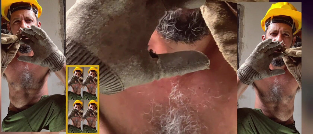 Stink HairyMale: Twardy kutas w butach