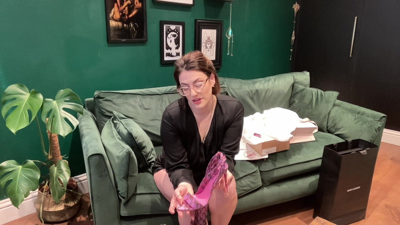 Countess diamond: Findom Shoe Haul