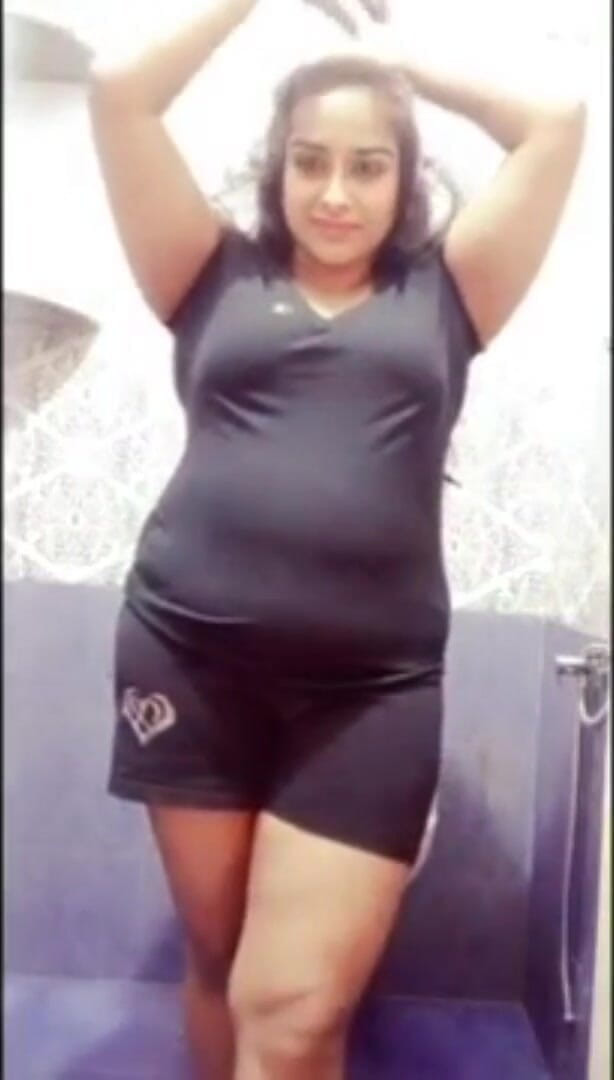 Your Arya: Indian Big Boobs Step Sister Arya in Bathroom