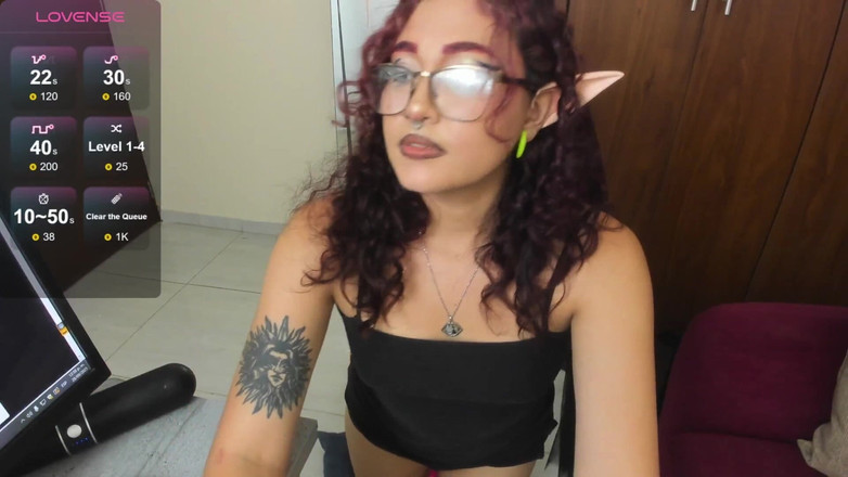 Deifilia Breener: Elfo Latina Sex Masturbacja