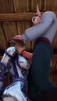 Sexo na Sala do Trono - paródia pornô de Warcraft