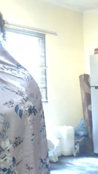 Black MILF Spiting Fetish and Boobs Tease
