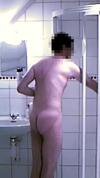 Humping Pee and Shower Masturbation