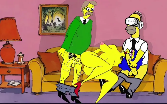 Octopussy Lovers Club: Neighbor Fucks Married Housewife While Her Husband Watches Porn