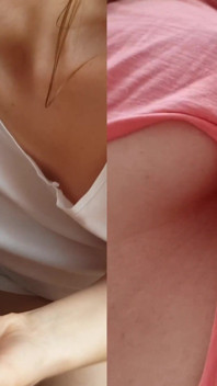 Sperma gevecht 7 - links versus rechts?