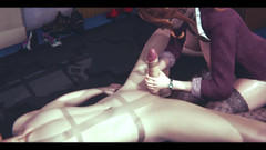 HentaiTubes: 无码成人动漫 - 克劳迪娅口交和手淫 - 日本亚洲漫画游戏色情