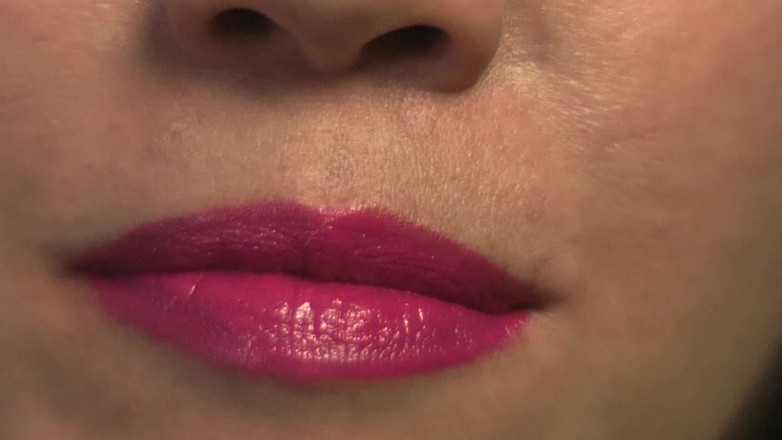 Evangelines Fetish: गुलाबी लिपस्टिक और हिलाने के निर्देश