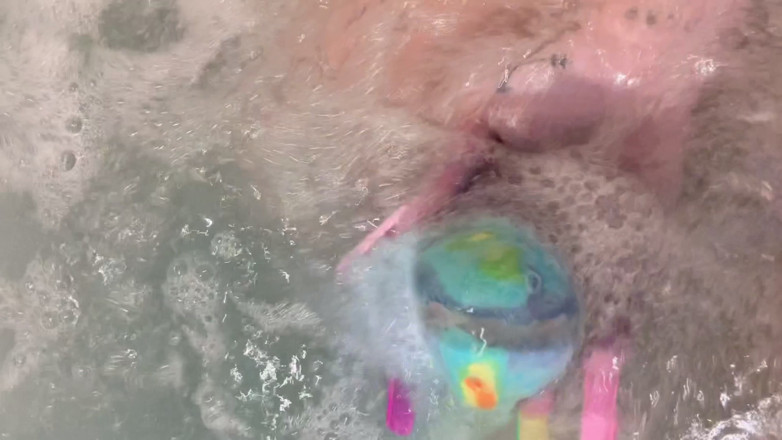 Nali Marie: Bimbo Bathtub Boob Bouncing Tattooed Long Nails Shaved Pussy