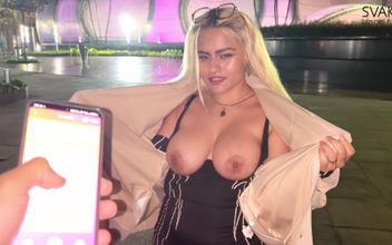 Anal & Let Them Control My Svakom Jordan Toy – Squirt in Parking Lot