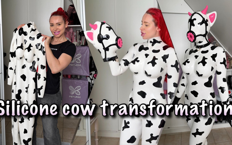 Silicone Catsuit Transformation (Miss Fetilicious)
