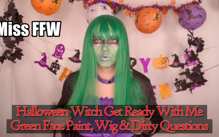 MissFFW: Strega di halloween preparati con me domande sporche e sporche...
