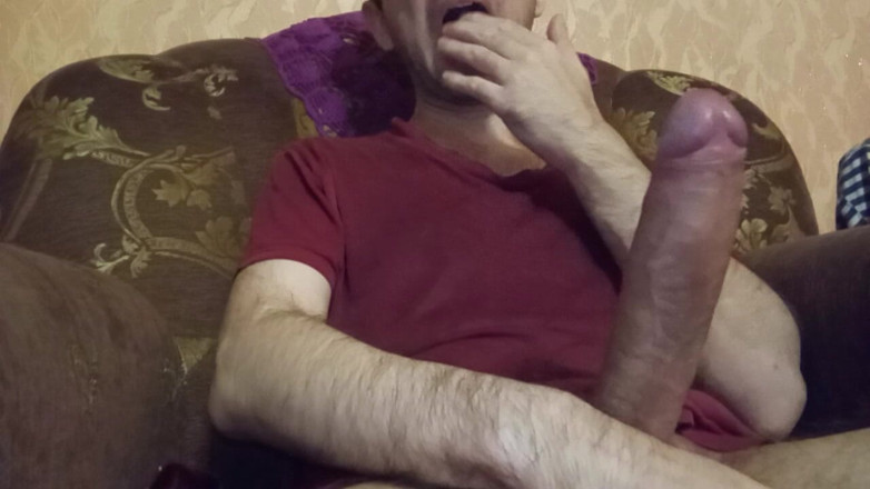 Alex Metallov: Horny Straight Man Jerking Big Cock. Solo Male Masturbation