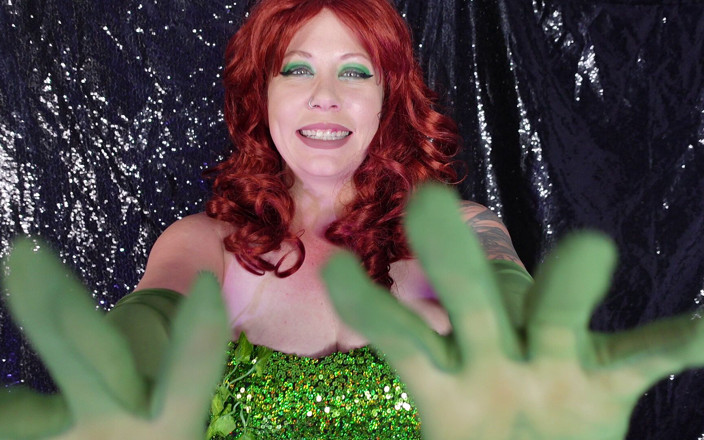 Deanna deadly: Poison Ivy Tickles POV Batman in Sheer Gloves! POV Tickling...