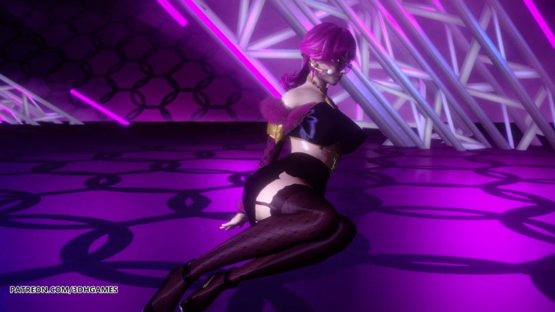 3D-Hentai Games: [MMD] Jiyeon - Take A Hike อีเวลินน์ เต้นเซ็กซี่ K-Pop League of Legends KDA