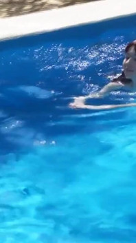 Piscină retrasă