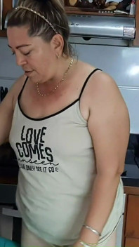 Hot Mature Woman Seduces Her Stepson