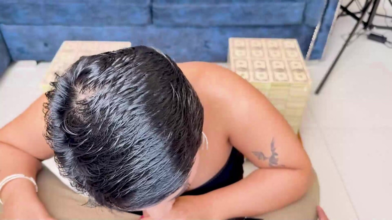 Zack whiter: Si rambut coklat panas dengan tetek besar dikongkek keras oleh...