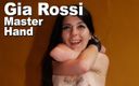 Picticon bondage and fetish: Gia Rossi &amp;amp; Master Hand BDSM bondge kẹp màu hồng