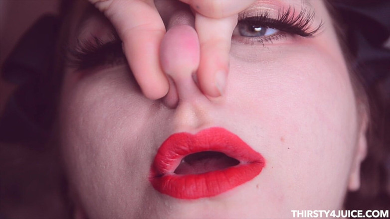 Freshie juice: Jogo de fetiche por nariz hucow // Ganchos de nariz