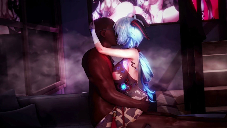 NSFWOtaku: Genshin Impact - Slutty Ganyu Ntr Sex - 3D Hentai Animations
