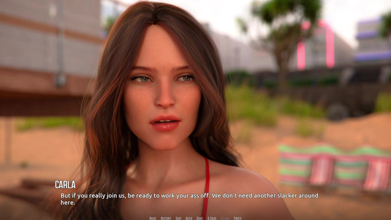 3D Cartoon Porn: Домино Бич 2: Роковая ночная прогулка Джона с Эмили