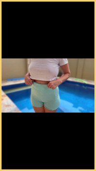 Wifey Wet Shirt in the Pool with Perfect Braless Tits