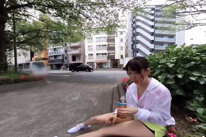 EAGLE-VR: A Girl on a Jogging App: She Couldn’t Stop Cumming!...
