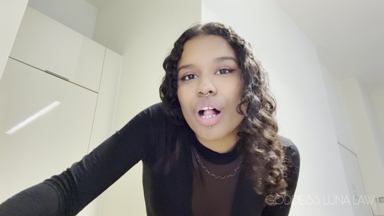 Goddess Luna Law: Makan pancutan mani untuk sarapan pagi - pov femdom joi dewi...