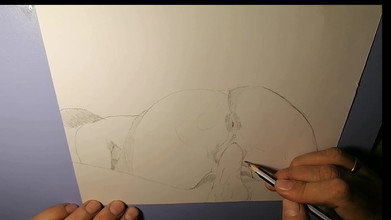 Julia-Softdome: Arte artístico de sexo - preñada