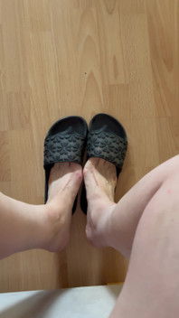 Feet in Flip-flops