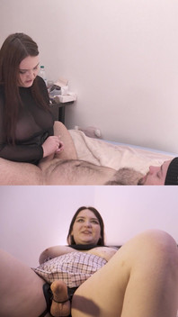 Sh MILF Pegs Guy with Strapon Fuck His Ass and He Eats His Own Cum