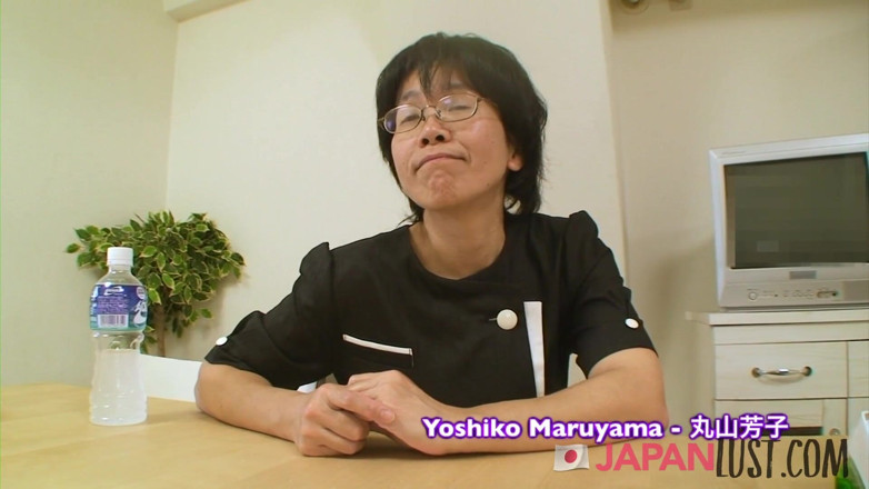 Japan Lust Gold: Sweet Japanese granny satisfied after creampie