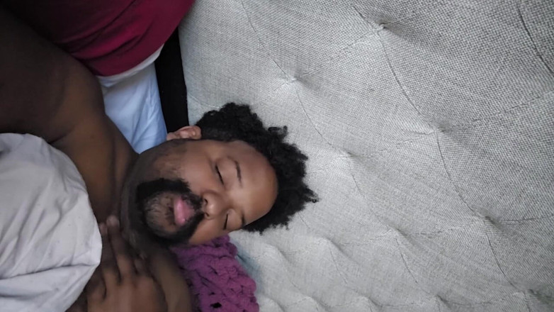 Eddie V 's solo strokes: Average Dad Decides to Film His Morning Wood