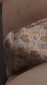 Gingerbread Satin Thong Play