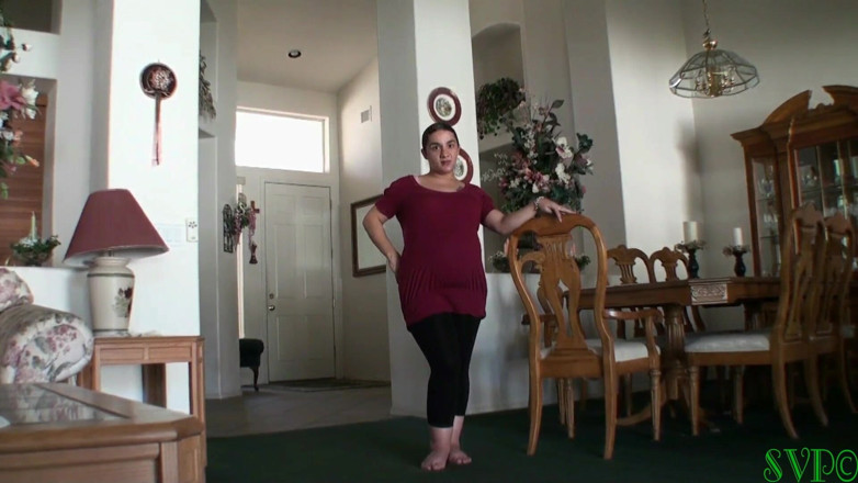 Pregnant amateurs: Big ass heavy breasted 8 months pregnant whore stepmom wants her...