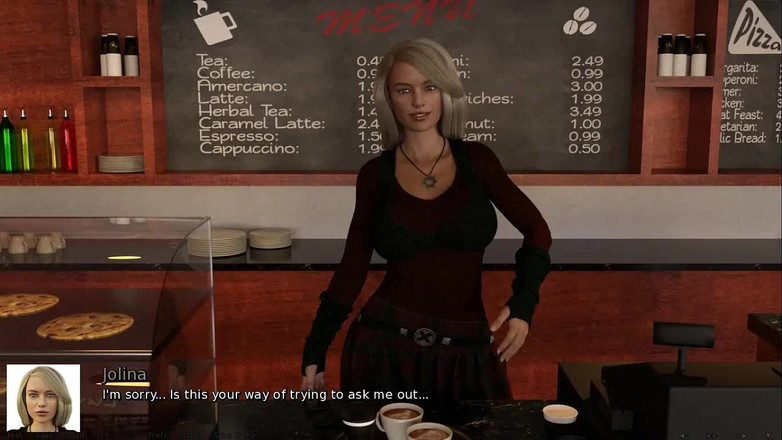 Dirty GamesXxX: 心在哪里：女服务员不想和他一起喝咖啡 第33集