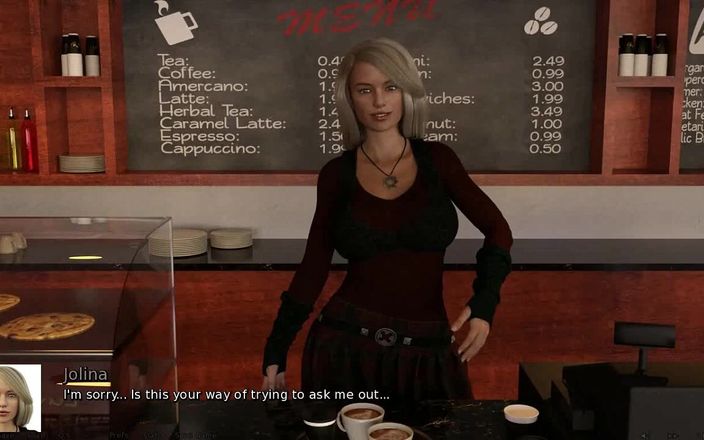 Dirty GamesXxX: Där hjärtat är: Servitrisen vill inte få kaffe med honom avsnitt.33