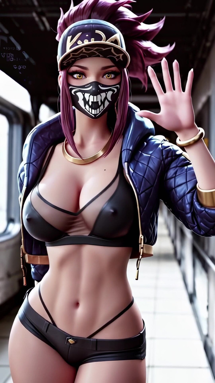 3D-Hentai Games: Akali's Sassy Dance (exid - Ah Yes)