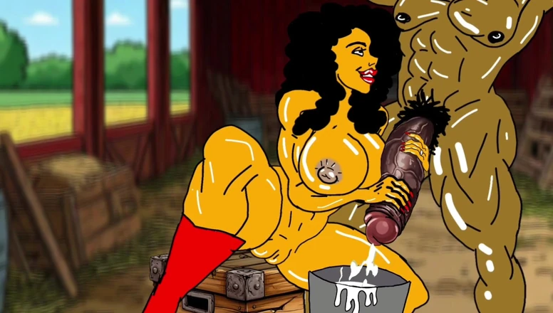 Octopussy Lovers Club: Redneck's Wife. Cartoon. Animation