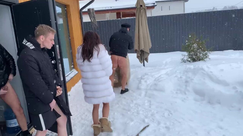 Kate Rich studios: A Group of Guys Banging a Pregnant Woman Outside in...