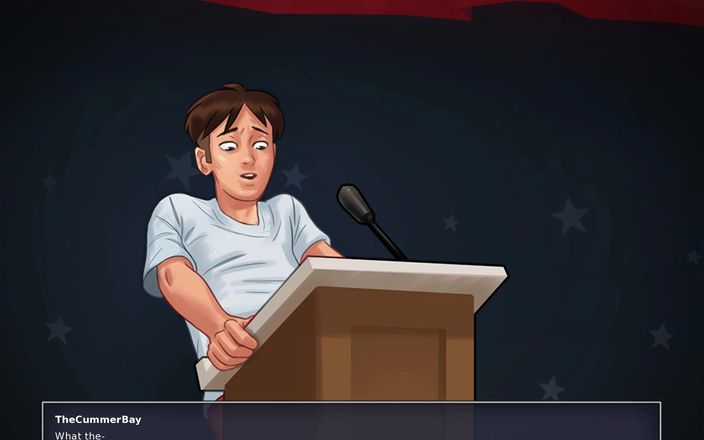 TheCummerBay: Vamos a jugar - saga de verano, mamada de Miss Dewitt