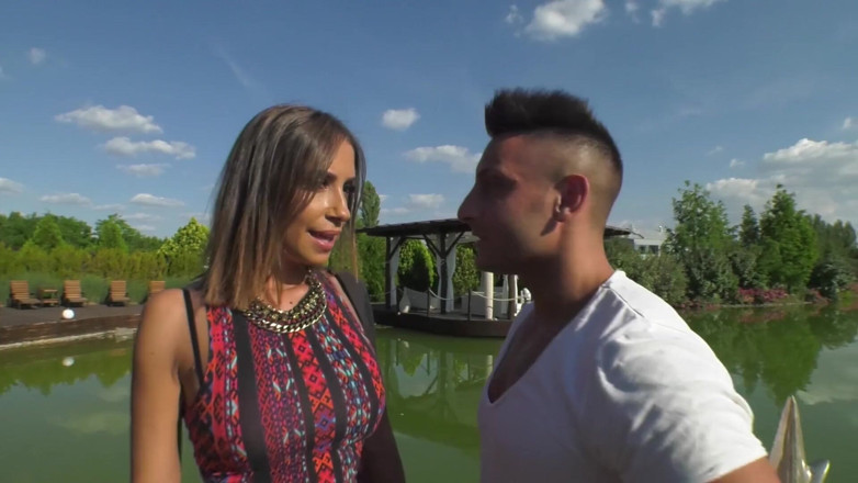 Dark Holes: This Italian Slut Get One Dick in Her Pussy, One...