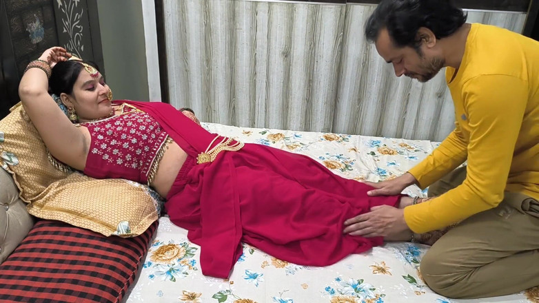 Desi chudai hub: Le plaisir de baiser avant de voir la lune sur...