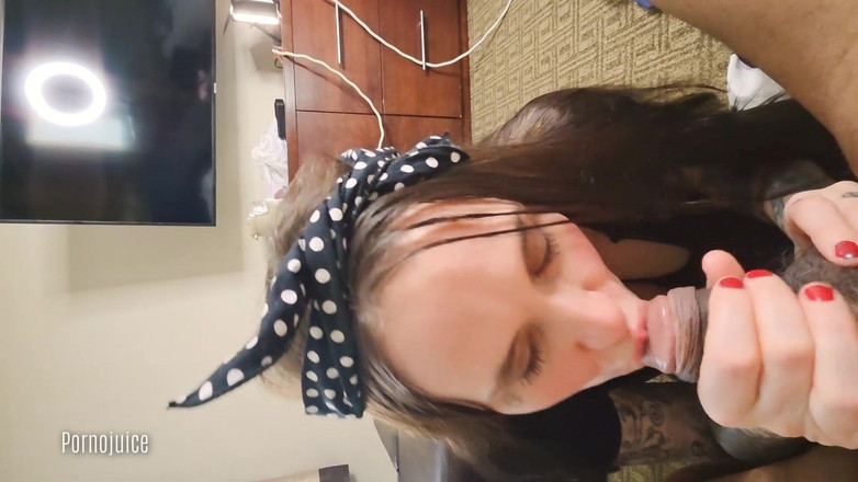 PornoJuice: POV schwarzer schwanz Blowjob mit Brooke Lyn Rose