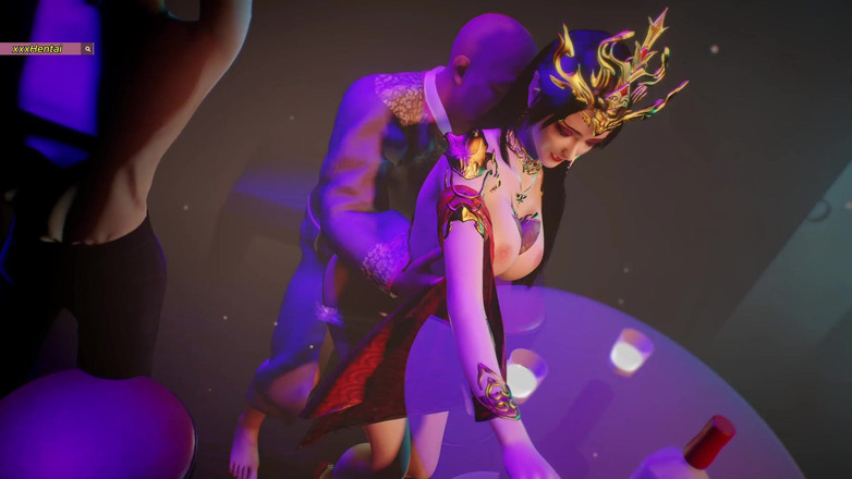 X Hentai: Большие в 3D: богиня пробуждается - 3D анимация