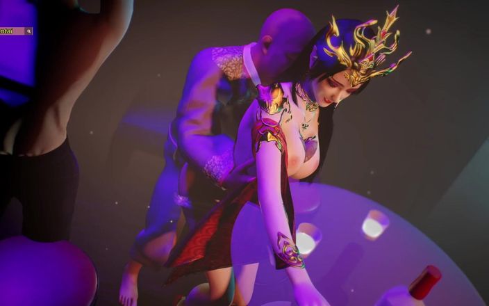 X Hentai: Velká prsa ve 3D: Bohyně se probudí - 3D animace